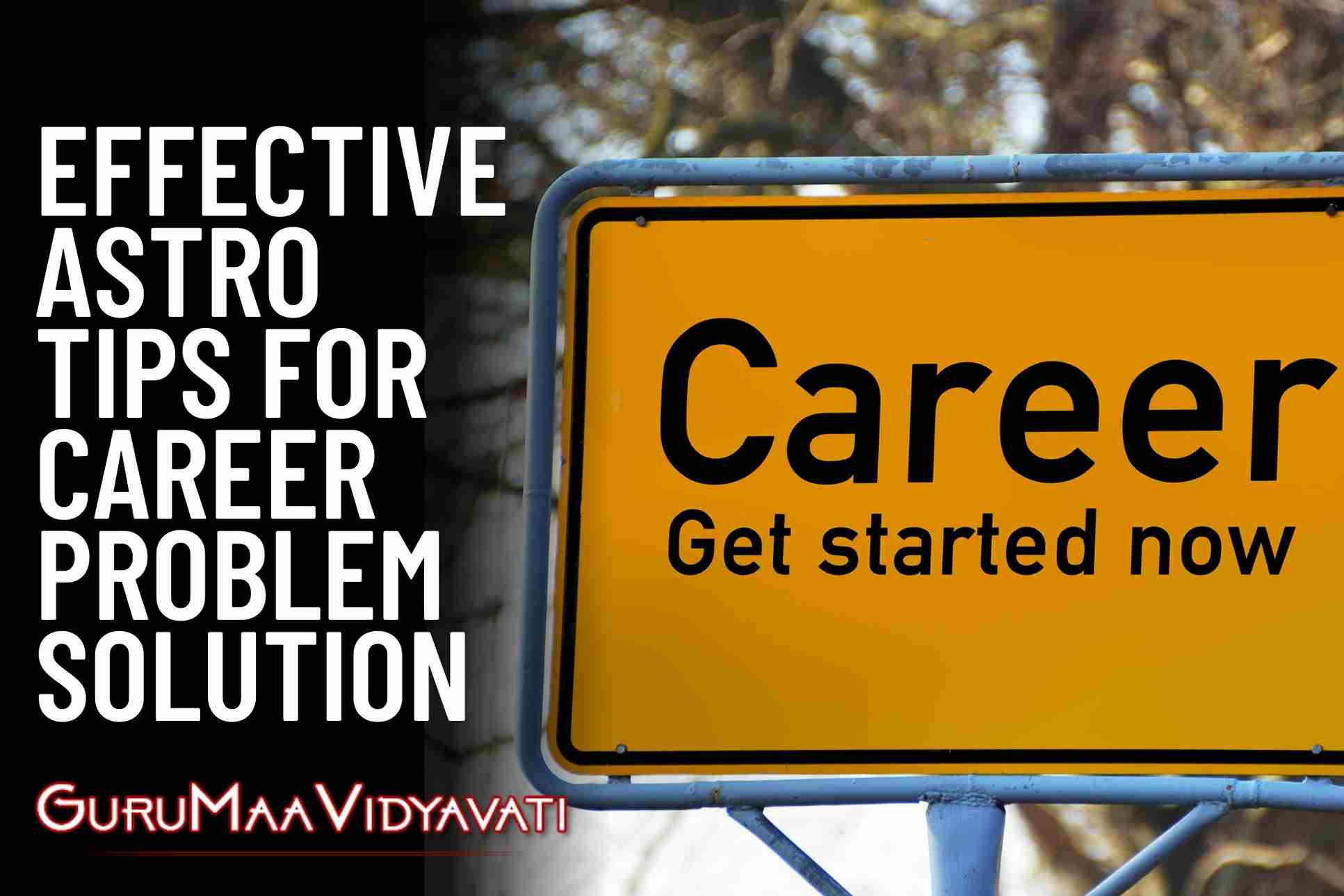 Astrology Career Advice: Effective Astro Tips for Career Problem Solution