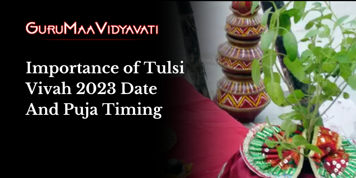 Importance of Tulsi Vivah 2023 Date And Puja Timing