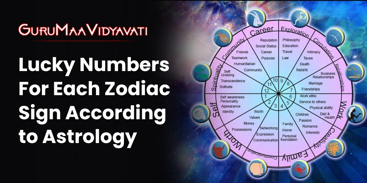 Lucky Numbers For Each Zodiac Sign According to Astrology